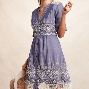 Moulinette Soeurs Embroidered Waters Dress